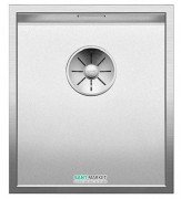 Мийка для кухні прямокутна Blanco ZEROX 340-U нержавіюча сталь Durinox® з відвідної арматурою InFino® 521 556