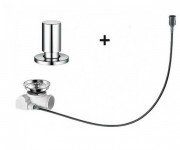 Набір доукомплектації клапаном-автоматом з ручкою Blanco хром 517544