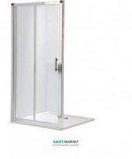 Душевая дверь в нишу Kolo GEO 6 стеклянная раздвижная 120х190 часть 1/2 GDRS12222003A