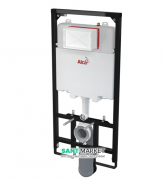Прихована система інсталяції AlcaPlast Sádromodul Slim для сухої установки (для гіпсокартону) AM1101 / 1200