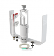 Выпускной механизм AlcaPlast со стоп кнопкой  хром SA2000SK 1/2 CHROM