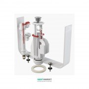 Випускний механізм AlcaPlast з подвійною кнопкою хром SA08SK 3/8 