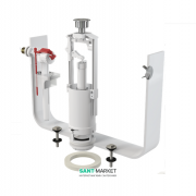 Випускний механізм AlcaPlast зі стоп кнопкою хром SA2000K 3/8 