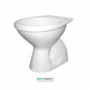 Чаша унітазу Kolo Freja косою випуск 30 ° кераміка білий L73202000