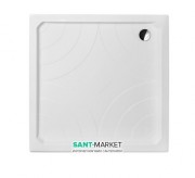 Душевой поддон Koller Pool Grace 90x90 см квадратный акрил белый GRACE90S