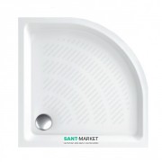 Душевой поддон Koller Pool Round 90x90 см полукруглый акрил белый ROUND90R