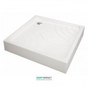 Душевой поддон Koller Pool Cola-P 90x90 см квадратный акрил белый 8KP0023