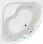 Ванна гідромасажна акрилова кутова Koller Pool Atlanta 150х150 см ATLANTA150X150EH