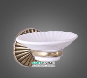 Мыльница для ванной All.Pe Opal бронза/белый BR OP106