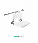 Сидіння для душа Kolo Lehnen Funktion зі спинкою матова поверхня L1223104