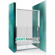 Двері душова Koller Pool Liga Line LLD2 / 1000 профіль Brillant скло Transparent 556-1000KP0-00-02