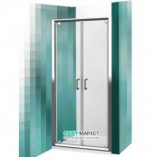 Дверь душевая Koller Pool Liga Line LLDO2/800 профиль Brillant стекло Transparent 552-8000000-00-02