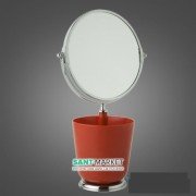 Зеркало настольное для ванной All.Pe 5 Collection хром/красный MI028 RO