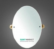 Зеркало в ванную комнату настенное All.Pe Opal бронза BR OP021