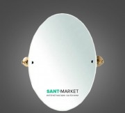 Дзеркало у ванну кімнату настінне All.Pe Opal золото OR OP021