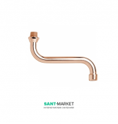 Излив для ванны Emmevi 350 мм бронза C00901