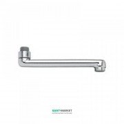 Излив для ванны Emmevi плоский 35 см матовый хром SC060235