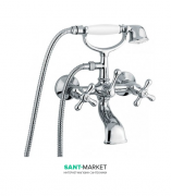 Смеситель для ванной Emmevi Deco Classic с ручным душем хром СR12011CC