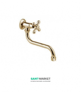 Монокран для кухни Emmevi Deco Classic настенный одновентильный бронза BR12006 S