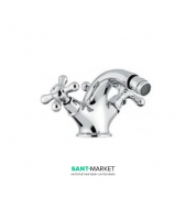 Смеситель для биде Emmevi Dune двухвентильный хром 19.014