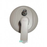 Смеситель для душа Emmevi Nefer скрытого монтажа хром/белый BIO 77019