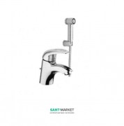 Смеситель для раковины Emmevi Luxor с гигиеническим душем хром CR7063R.B