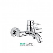 Смеситель для ванной Emmevi Piper однорычажный никель NS45001