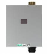 Автоматичний пристрій змиву для унітазу AlcaPlast 6V метал (підключення до акумулятора) ASP3-KB