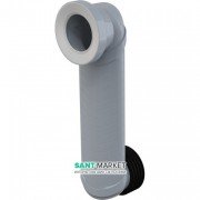 Колено стока для унитаза AlcaPlast 90/110 Slim MS906