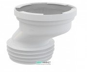 Манжета для унітазу AlcaPlast ексцентрична A990-40