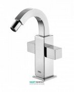 Змішувач для біде вертикальний двухвентильний Tres Cuadro-Tres хром 108124