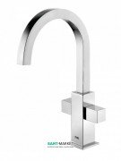 Змішувач для раковини вертикальний двухвентильний Tres Cuadro-Tres хром 108606