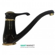 Змішувач для кухні Emmevi Tiffany змішувач чорний / золото NO6095