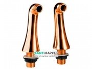 Адаптер Emmevi L140 для вертикального кріплення змішувачів на борт ванни мідь CO2849RA