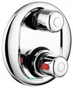 Смеситель для душа Emmevi Pegaso термостатический встраиваемый хром CR96019