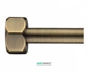 Жорстка підводка для змішувача Emmevi бронза CO73101 BR