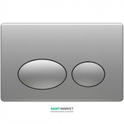 Панель змиву Koller Pool Round Chrome пластик хром матовий ROUND MAT CHROME