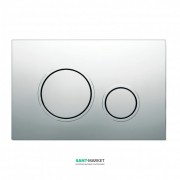 Панель смыва Koller Pool Twin Chrome пластик хром глянцевый TWIN CHROME