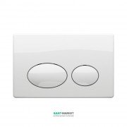 Панель змиву Koller Pool Round Chrome пластик білий ROUND WHITE