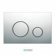 Панель смыва Koller Pool Twin Chrome пластик хром глянцевый TWIN CHROME