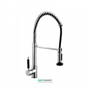 Смеситель для кухни Koller Pool Design Plus однорычажный с прорезиненным изливом латунь хром DS0700