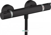 Смеситель для душа Hansgrohe Ecostat Comfort внешнего монтажа двухвентильный черный матовый 13116670