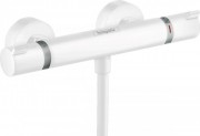 Смеситель для душа Hansgrohe Ecostat Comfort внешнего монтажа двухвентильный белый матовый 13116700