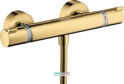 Змішувач для душа Hansgrohe Ecostat Comfort зовнішнього монтажу двухвентильний поліроване золото 13116990