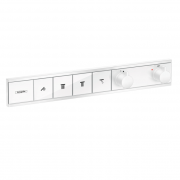 Термостат для прихованого монтажу на 4 функції Hansgrohe RainSelect білий матовий 15382700