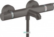 Термостат для ванны Hansgrohe Ecostat Comfort латунь черный хром шлифованный 13114340