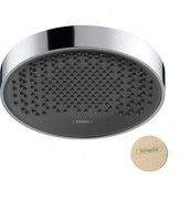 Верхній душ Hansgrohe Rainfinity 250 1jet круглий метал бронза шліфована 26228140