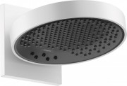 Верхній душ Hansgrohe Rainfinity 250 3jet з настінним кріпленням білий матовий / графіт 26232700