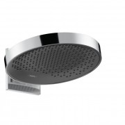 Верхній душ Hansgrohe Rainfinity 360 1jet з настінним кріпленням бронза шліфована / графіт 26230140