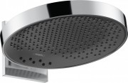 Верхній душ Hansgrohe Rainfinity 360 3jet з настінним кріпленням хром / графіт 26234000